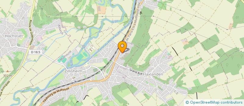 localisation de l'entreprise ETS FREY TUCCINARDI  FRNINGEN