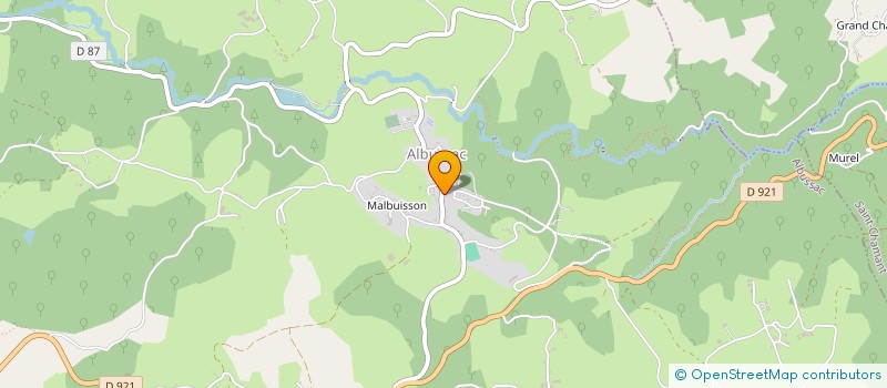 localisation de l'entreprise ETS FREYSSINGE ET FILS à SAINT-CHAMANT