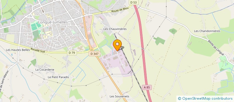 localisation de l'entreprise ETS GABILLER à LONGUE-JUMELLES