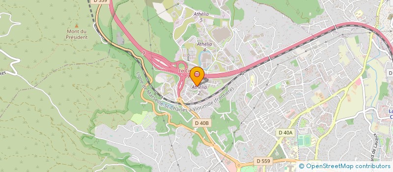 localisation de l'entreprise ETS GAILLARD à LA CIOTAT