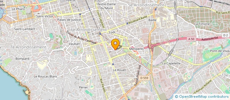 localisation de l'entreprise ETS GAILLARD à MARSEILLE
