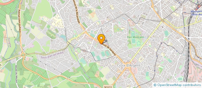 localisation de l'entreprise ETS GAL DE BATIMENT CLE D OR à MONTPELLIER