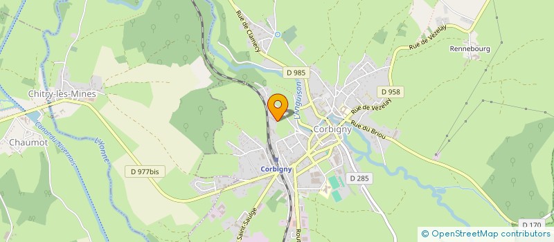 localisation de l'entreprise ETS GALLOIS PERE ET FILS à CORBIGNY