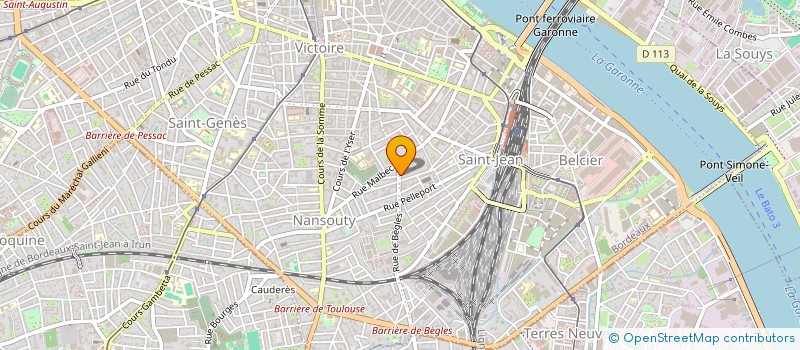 localisation de l'entreprise ETS GARGOULLAUD  BORDEAUX