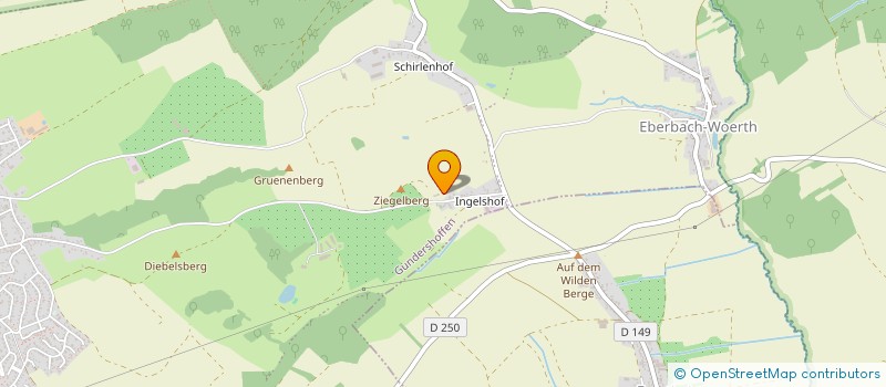 localisation de l'entreprise ETS GASS  GUNDERSHOFFEN