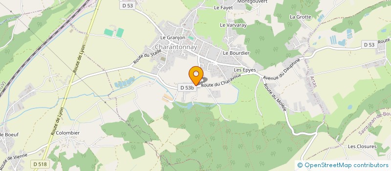 localisation de l'entreprise ETS GAUTHIER à CHARANTONNAY
