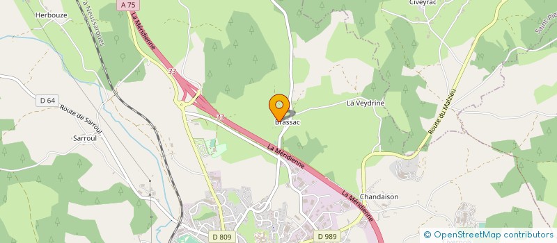 localisation de l'entreprise ETS GEMARIN  SAINT-CHELY-D'APCHER