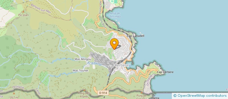 localisation de l'entreprise ETS GENELEC SARL  CERBERE