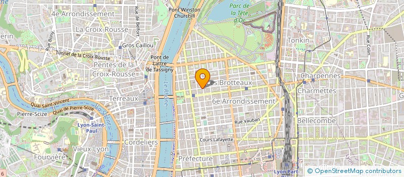 localisation de l'entreprise ETS GENTIL à LYON