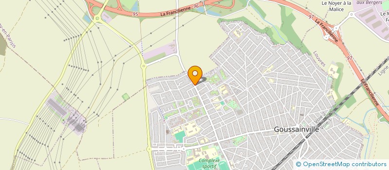 localisation de l'entreprise ETS GEORGES ETIENNE  GOUSSAINVILLE