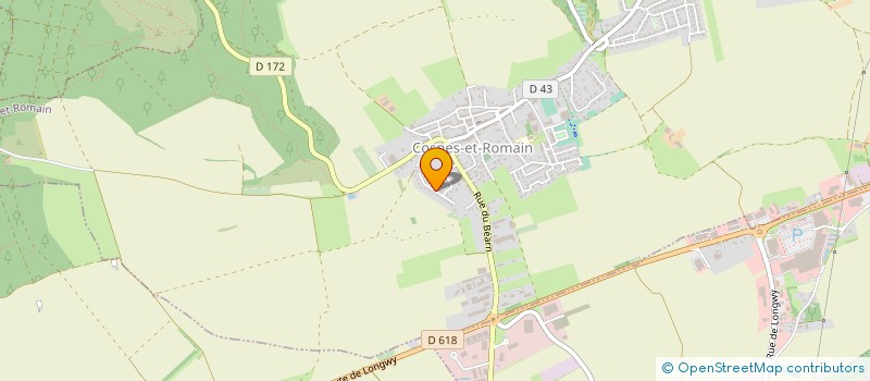 localisation de l'entreprise ETS GIACOMINI CAILBEAUX ELECTRONIQUE à LONGWY