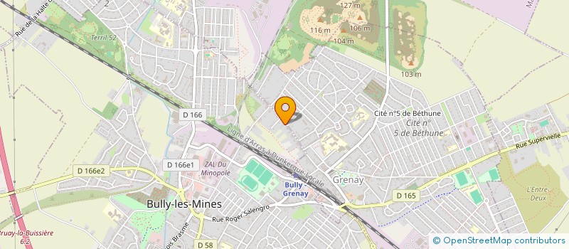 localisation de l'entreprise ETS GINTAS  BONNIERES