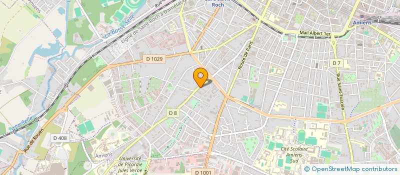 localisation de l'entreprise ETS GIRARD PERE ET FILS à AMIENS