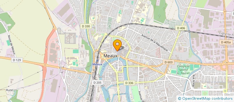 localisation de l'entreprise ETS GIZARD à MEAUX