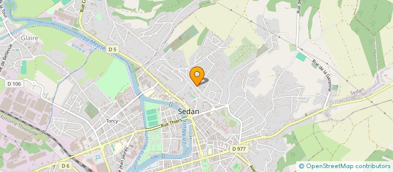 localisation de l'entreprise ETS GOFFLOT JANY à CHARLEVILLE-MEZIERES