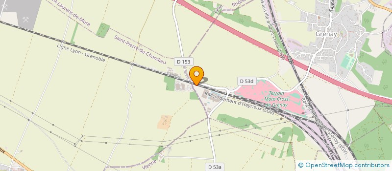 localisation de l'entreprise ETS GONNET à GRENAY
