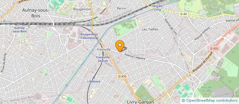 localisation de l'entreprise ETS GOURVES ET CORDIER à SEVRAN