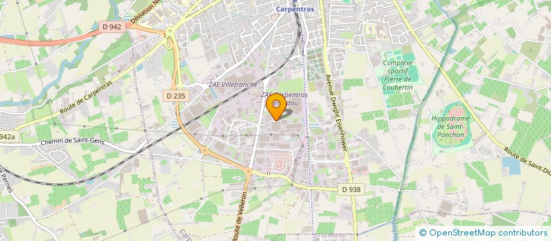 localisation de l'entreprise ETS GRAMBOIS  CARPENTRAS