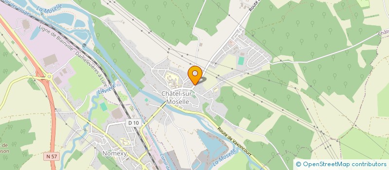 localisation de l'entreprise ETS GRANDIDIER  REHAINCOURT