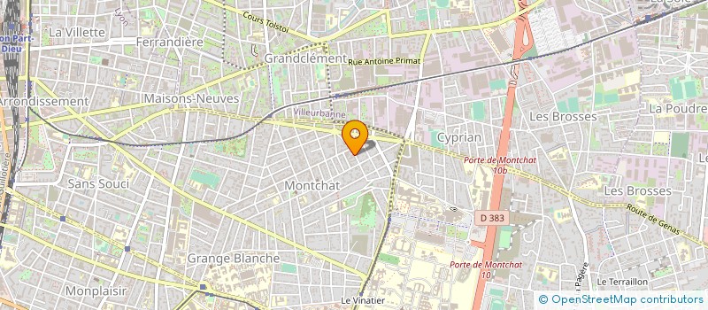 localisation de l'entreprise ETS GRANGIER à LYON