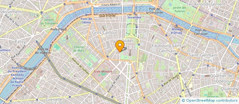 localisation de l'entreprise ETS GRENON ET FILS  PARIS