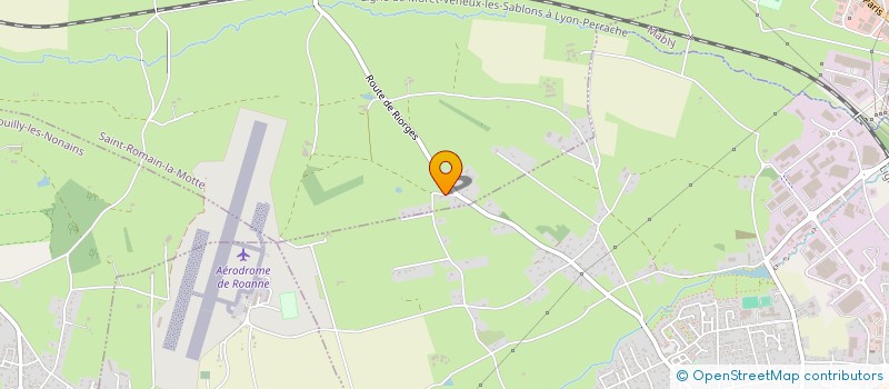 localisation de l'entreprise ETS GUILLOT  SAINT-ROMAIN-LA-MOTTE