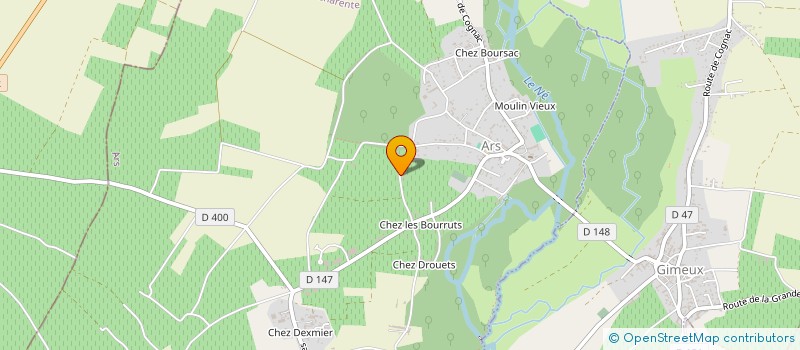 localisation de l'entreprise ETS GUY BONNET à ARS