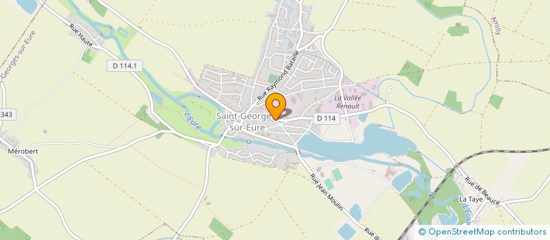 localisation de l'entreprise ETS HEBERG PERSONNES AGEES DEPENDANTES à FONTAINE-LA-GUYON