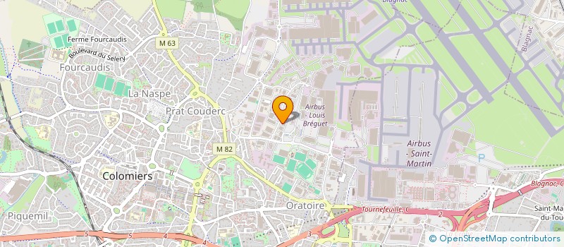 localisation de l'entreprise ETS HELIOS PICO à COLOMIERS