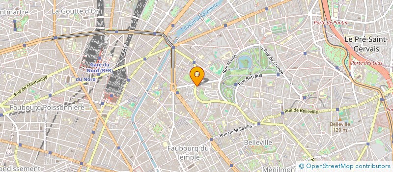 localisation de l'entreprise ETS HENRI BILAN ET CIE à PARIS