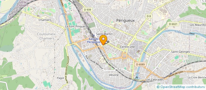 localisation de l'entreprise ETS HENRI LAFOND  PERIGUEUX