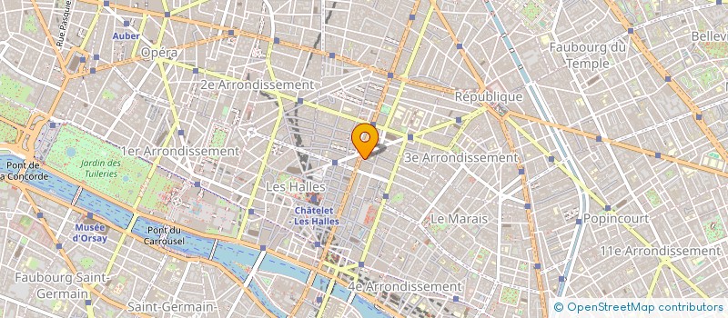 localisation de l'entreprise ETS HERBEAU BONNETERIE  PARIS