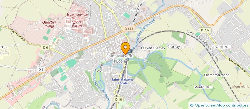 localisation de l'entreprise ETS J. FALLOURD ET FILS à SAINT-MAIXENT-L'ECOLE
