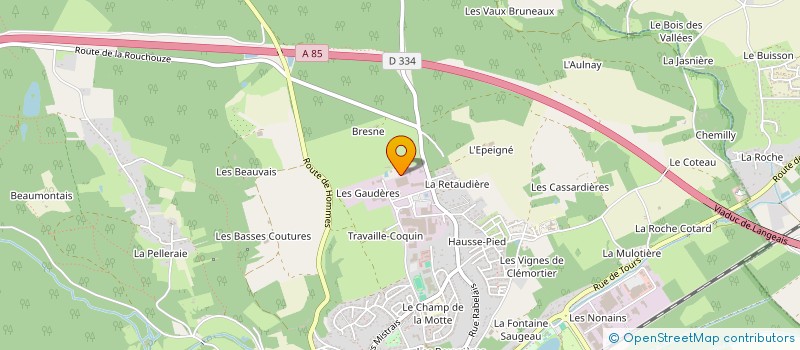 localisation de l'entreprise ETS J LANCELIN CORDERIES DE TOURAINE à LANGEAIS