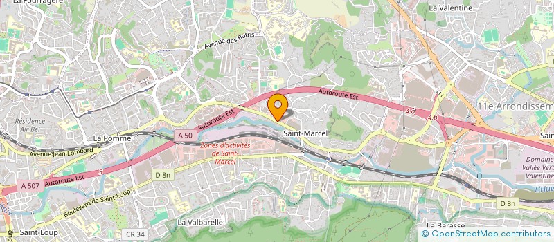 localisation de l'entreprise ETS J.RIEUBON SUCCES ETS BATAILLE WEILL à MARSEILLE