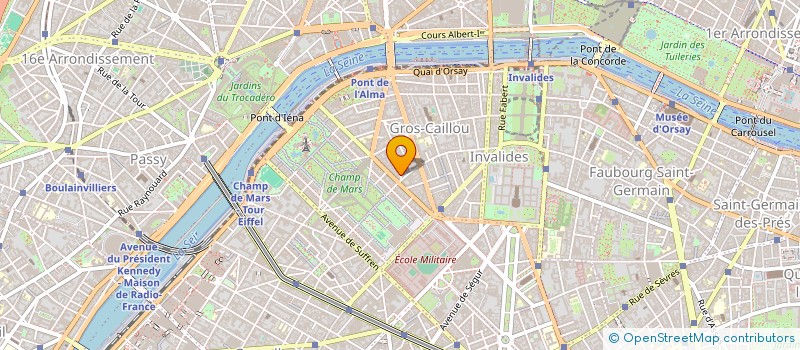 localisation de l'entreprise ETS JACQUES ALTI  PARIS