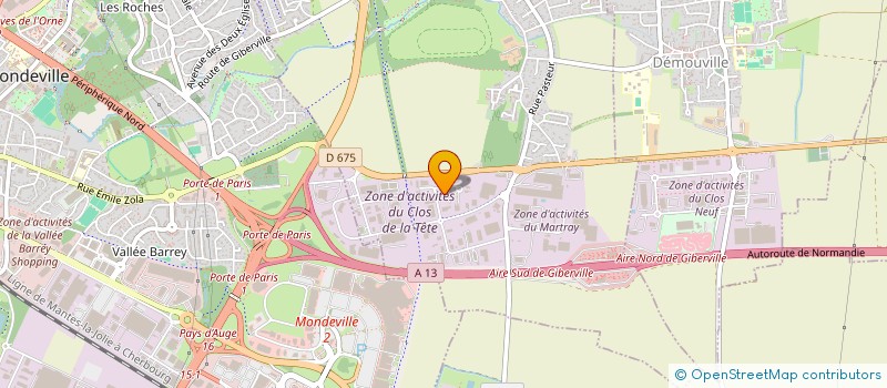 localisation de l'entreprise ETS JACQUET à GIBERVILLE