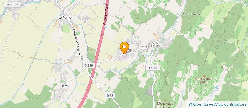 localisation de l'entreprise ETS JACQUIER MAJOR DE LISLE à QUINTIGNY