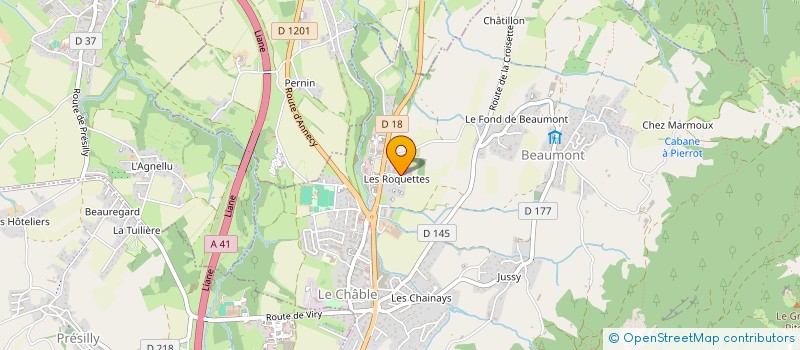 localisation de l'entreprise ETS JEAN GRUAZ & FILS à BEAUMONT