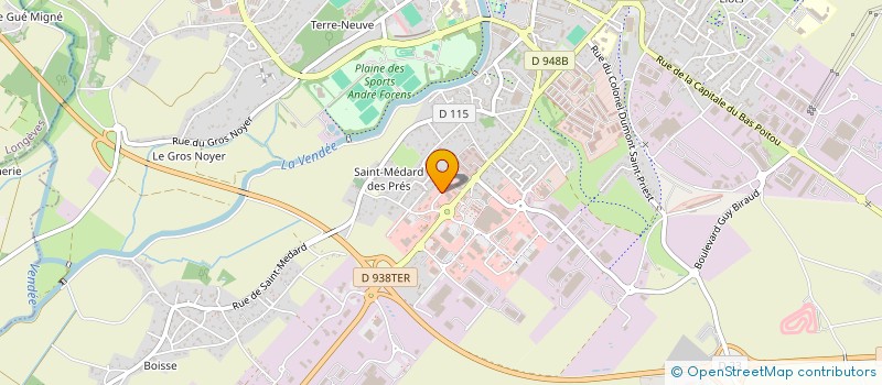 localisation de l'entreprise ETS JEAN PLANTINET à FONTENAY-LE-COMTE