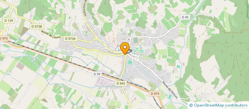 localisation de l'entreprise ETS JIMMY ERATOSTENE  CADENET