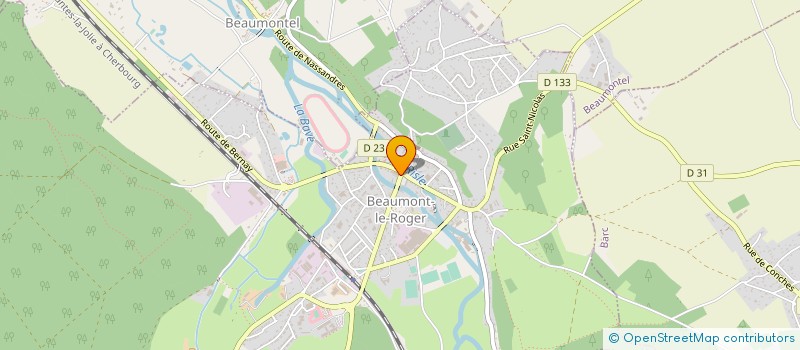 localisation de l'entreprise ETS JPC à BEAUMONT-LE-ROGER
