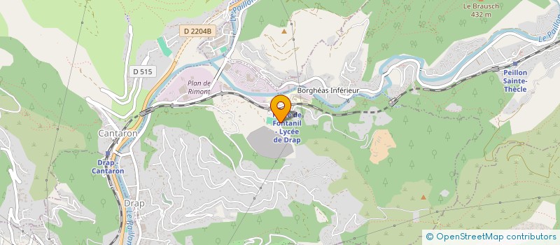 localisation de l'entreprise ETS JULIA FRERES  DRAP