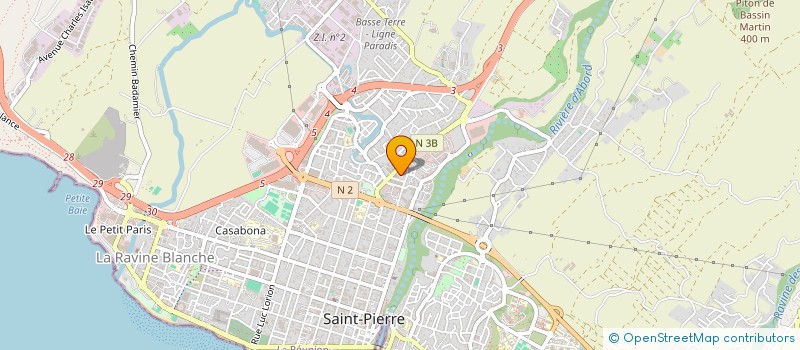 localisation de l'entreprise ETS KING SIONG PERE ET FILS à SAINT-PIERRE