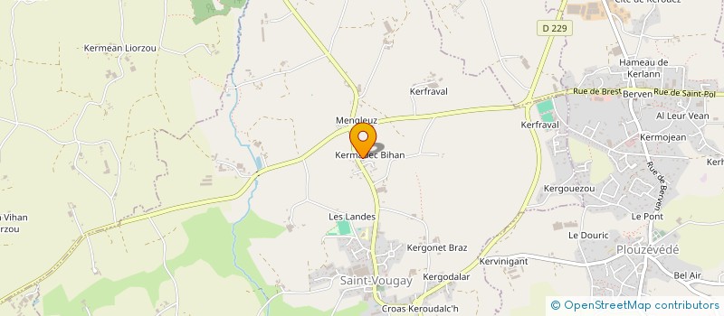 localisation de l'entreprise ETS L.C  SAINT-VOUGAY