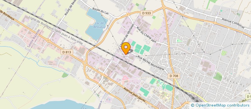 localisation de l'entreprise ETS LABADIE  MARMANDE