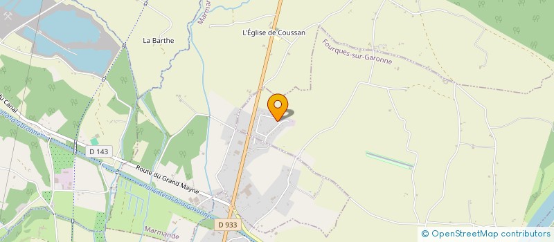 localisation de l'entreprise ETS LACOUR  FOURQUES-SUR-GARONNE