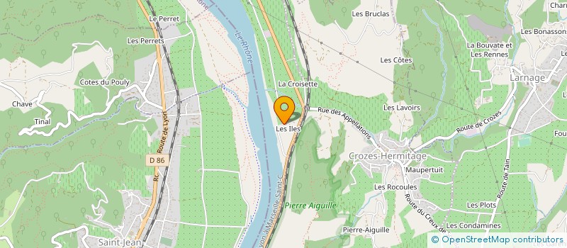 localisation de l'entreprise ETS LAFFITTE à GERVANS