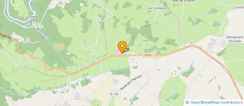 localisation de l'entreprise ETS LAGARRIGUE à MORLHON-LE-HAUT