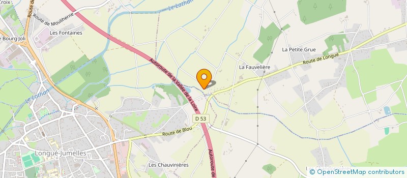 localisation de l'entreprise ETS LANGEVINE à LONGUE-JUMELLES